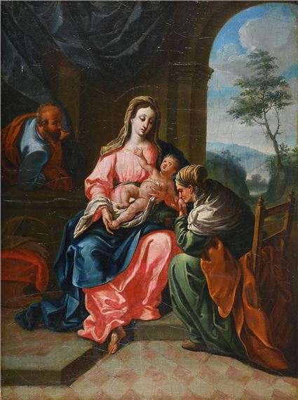 Carlo Maratta | THE HOLY FAMILY AND SAINT ANNE | MutualArt