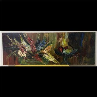 Simek's Gladioli and Fruit - Vilém Simek