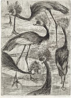 Cranes - Maria Bierzynska