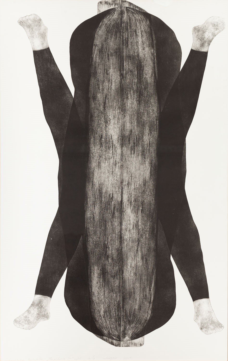 Artwork by Agnieszka Roznowska, Repetitions IV, Made of intaglio