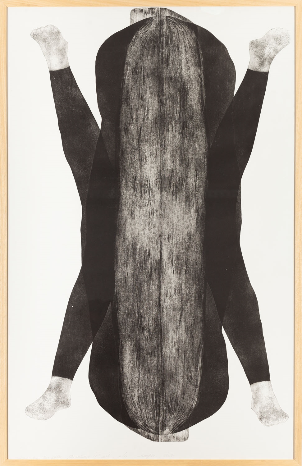 Artwork by Agnieszka Roznowska, Repetitions IV, Made of intaglio