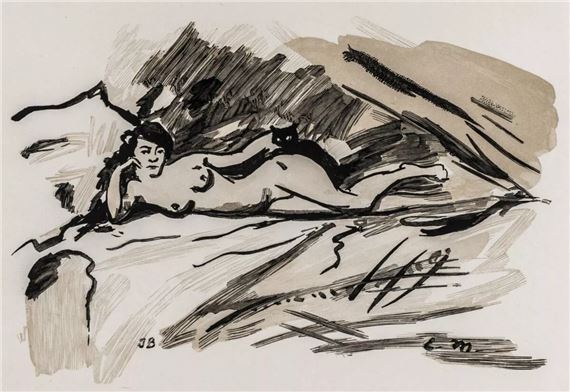 Sein Leben und seine Kunst. by Théodore Duret, 1910