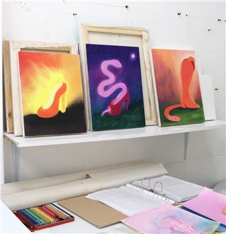 Grace Mattingly: Sundown - Goldfinch