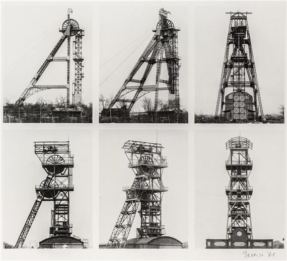 Förderturm by Bernd & Hilla Becher, 1971