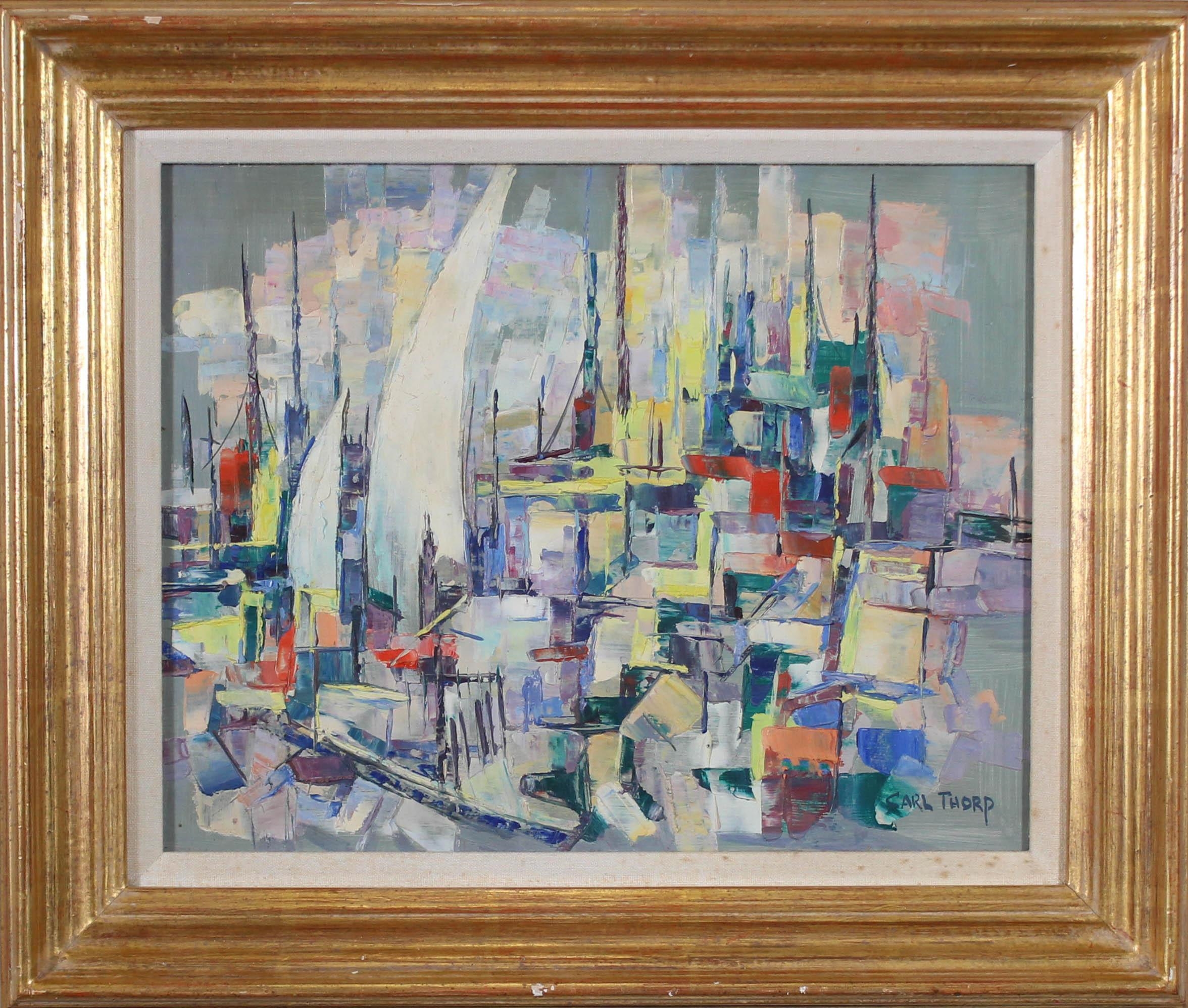 Carl M. Thorp CARL THORP OIL ON BOARD MutualArt