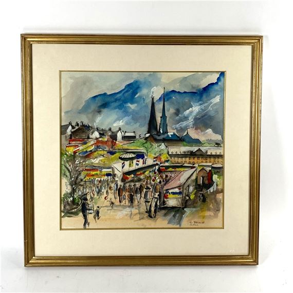 Charles BECH (1919-2000 by Charles Bech, dated 68