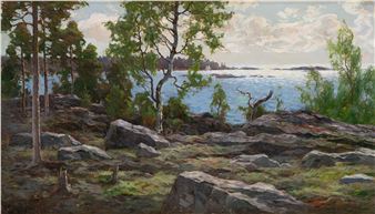 Thure Sundell, Summer Day at the Coast - Thure Sundell