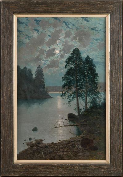 Eugen Taube, Moonlit Night by Eugen Taube