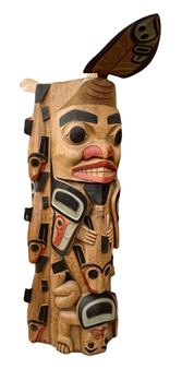 Duane Pasco ''Sea Totems in the Round'' (SeaTac Airport - Duane Pasco