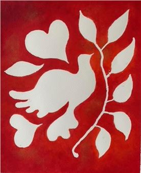 Two acrylic on paper - Maria Rosberg