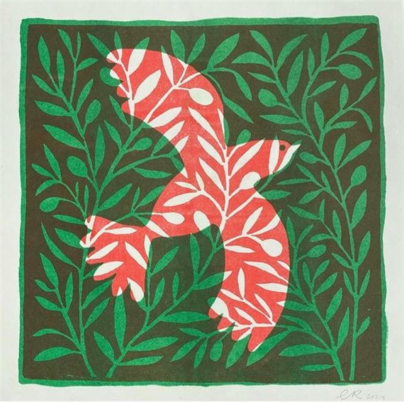Emily Rand | 'Dove over Gaza' | MutualArt