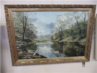 JOHN DEAN OIL OF BOLTON ABBEY WOODS - John Dean