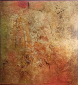 Carol Bechtel 58x52 Acry/L Abstract View - Carol Bechtel