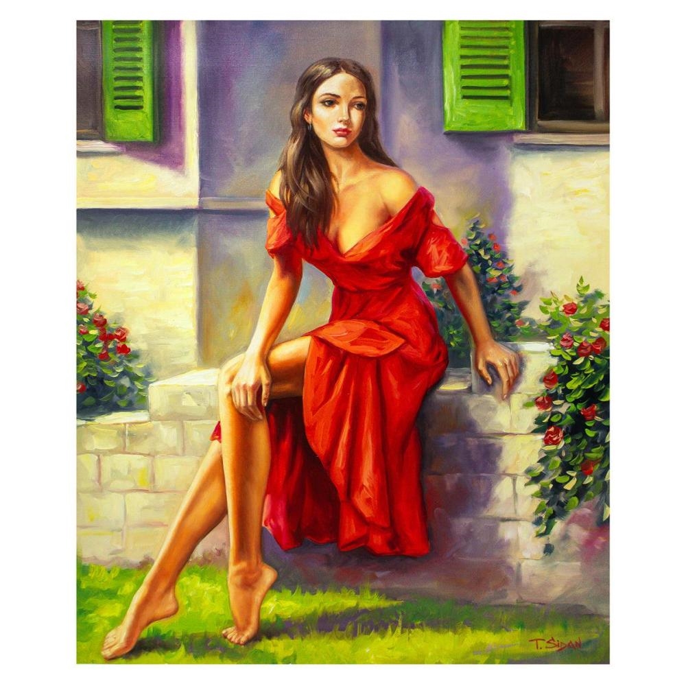 Taras Sidan | Taras Sidan- Original Oil on Canvas Clara | MutualArt