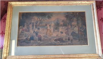 lithograph in colours - Emmanuel Oberhauser