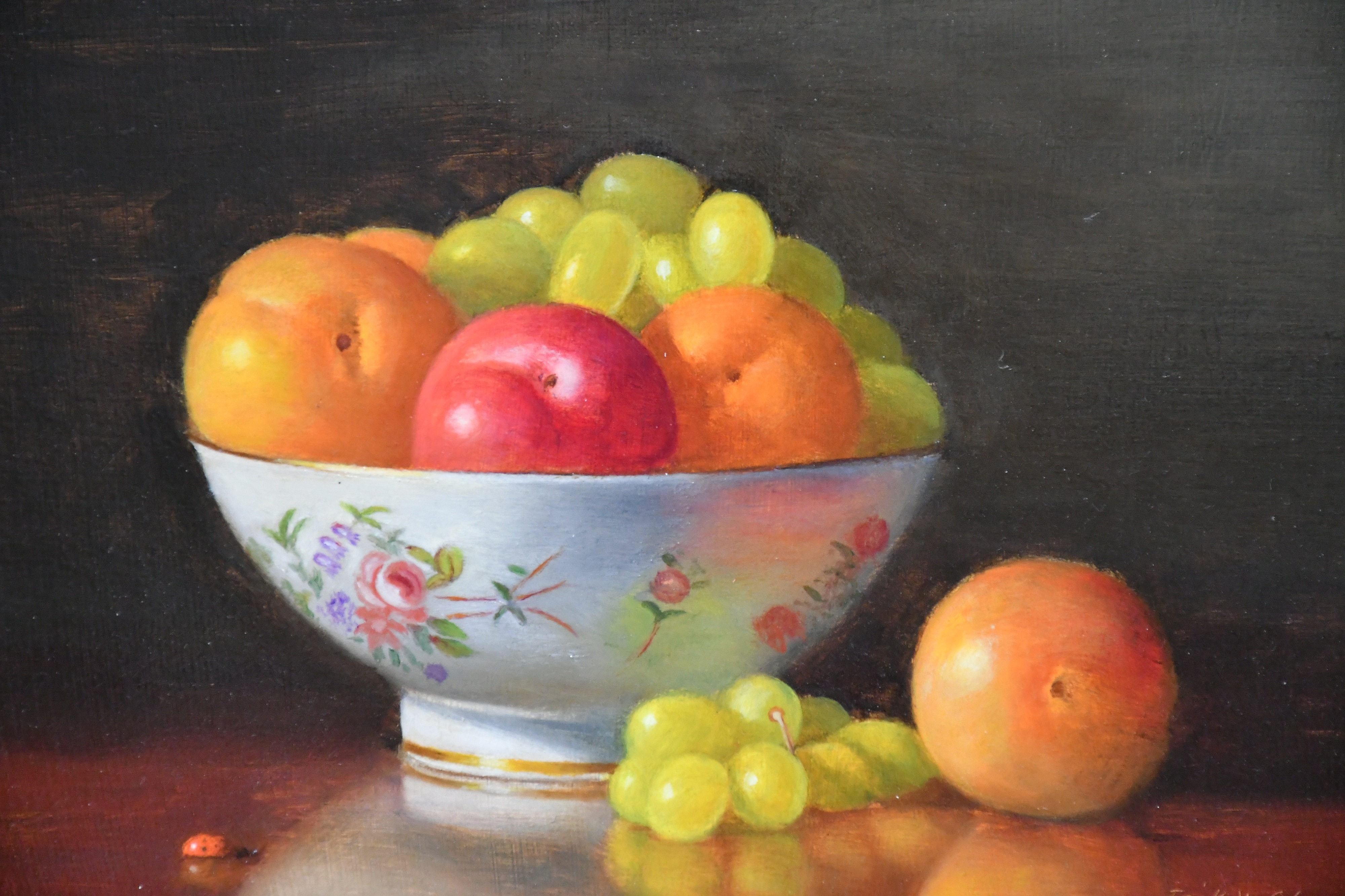 Erik W. Gleave | still life bowl with fruit | MutualArt