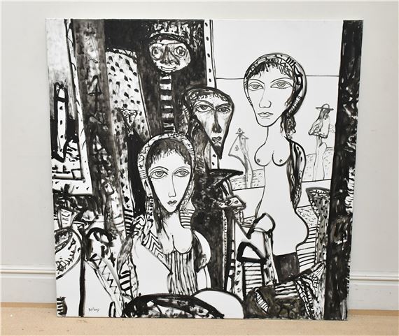 The Encounter by John Bellany, 1998