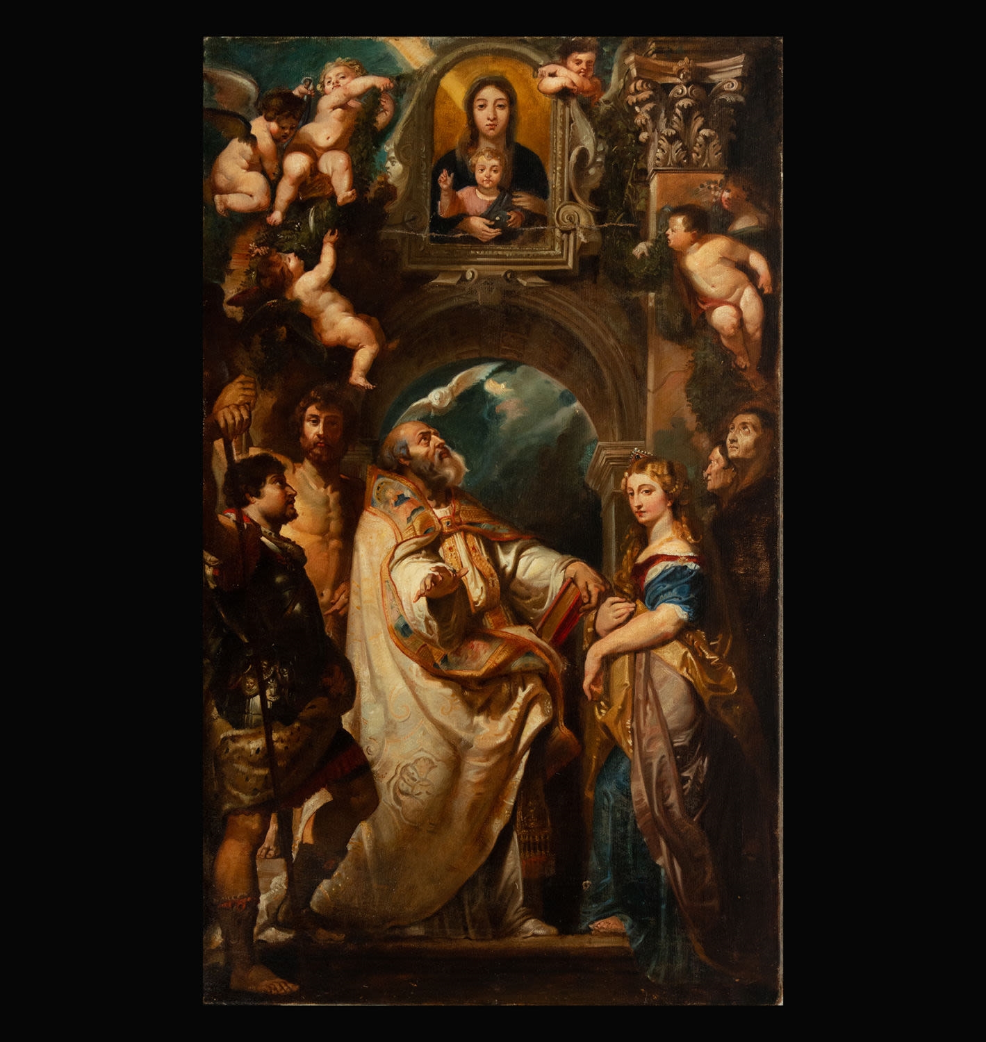 Reproduction Tableau Nymphes Remplissant La Corne D'Abondance - Peter Paul Rubens - Ppr124