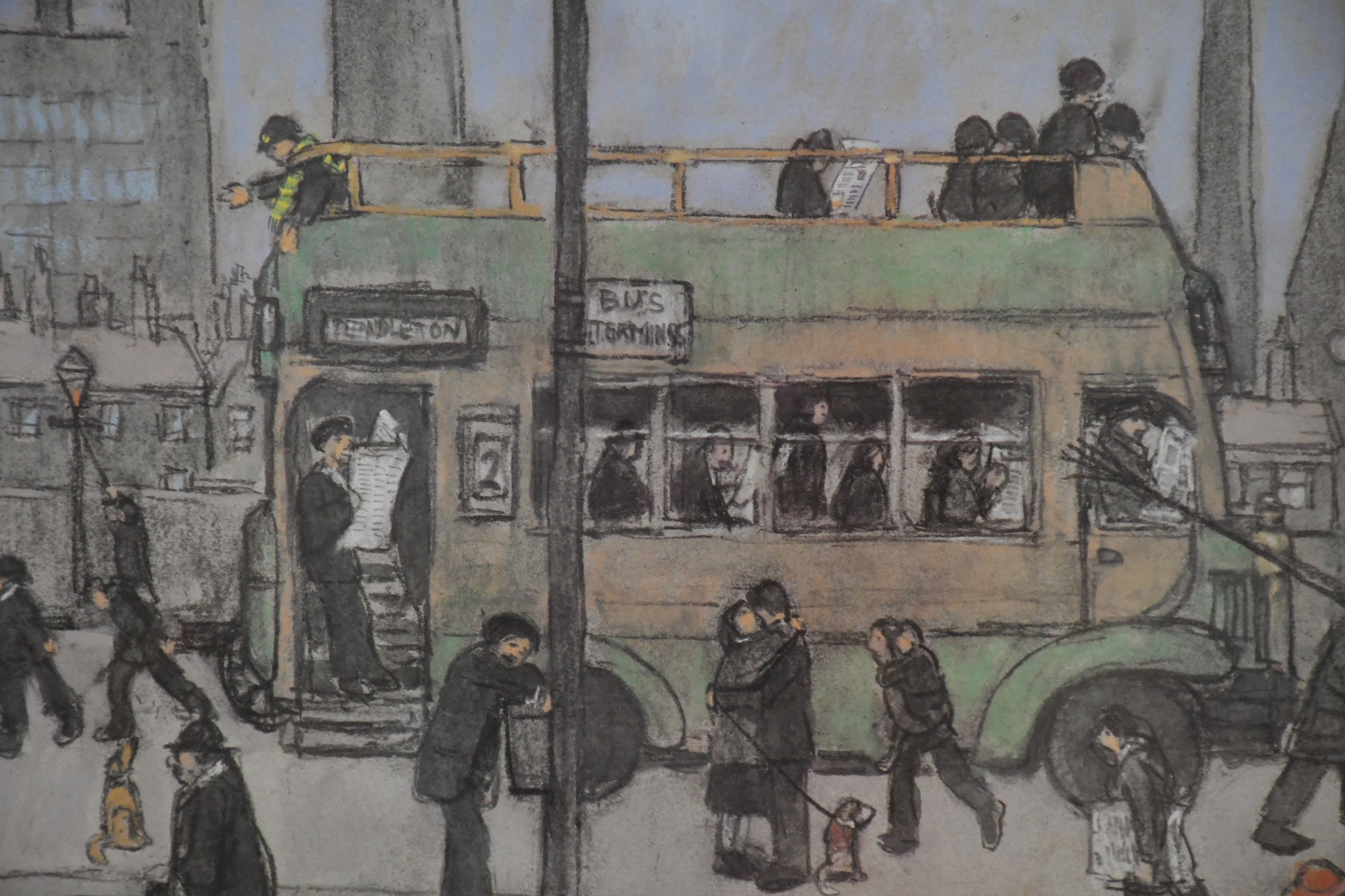 Harold Riley | Pendleton Bus (1984) | MutualArt