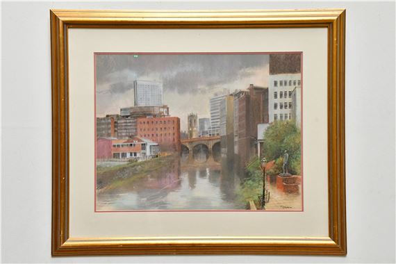 Mark Addy bridge by Tom Brown