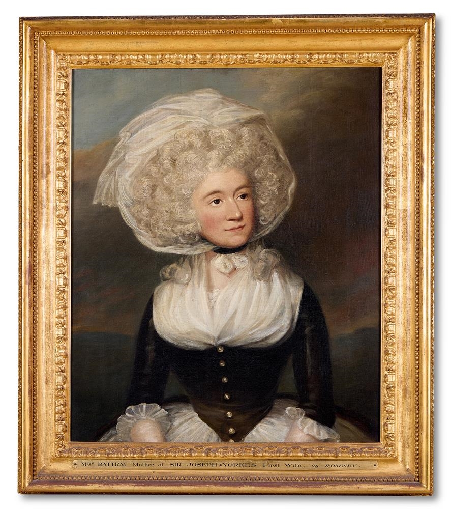 George Romney | PORTRAIT OF MRS RATTRAY | MutualArt