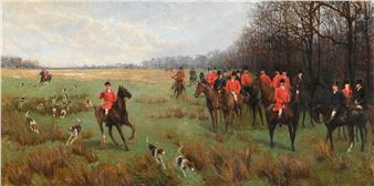 THE BEDALE HUNT - Adela Stobart