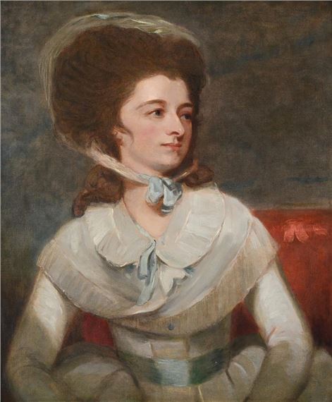 George Romney | PORTRAIT OF MISS ALBINIA HOBART (1759-1853) (1759 ...