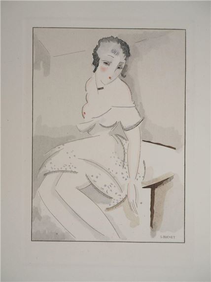 Gustave BUCHET - Hide That Breast, 1921 by Gustave Buchet, 1921