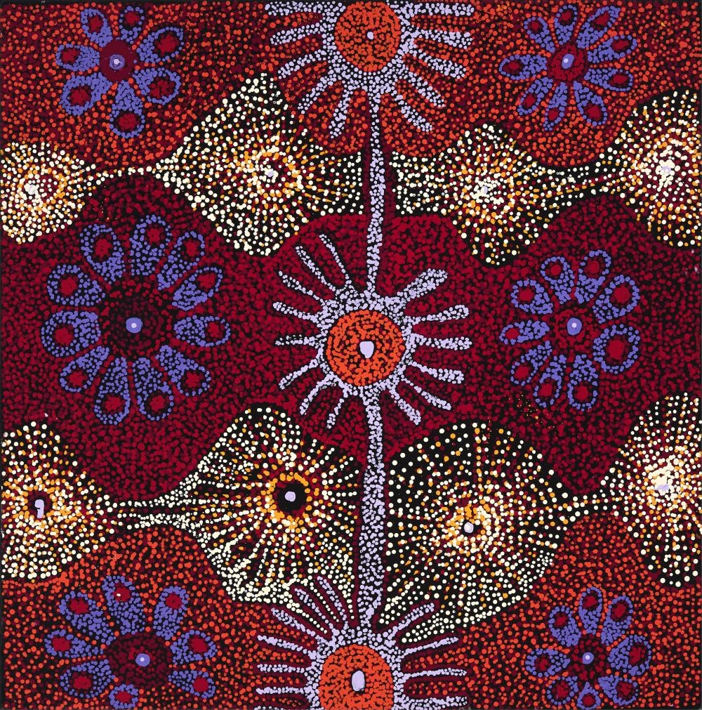 Artwork by Ngayuku Ngura, Ngayuku Ngura - My Country, Made of acrylic on canvas