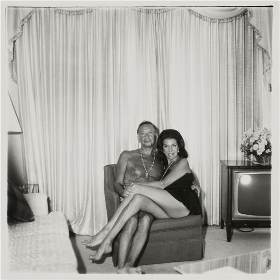 Jacqueline Susann and her husband, Irving Mansfield, Beverly Hills, Cal., 1969