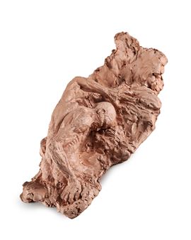 Homme sortant de terre - Adrien Bovy