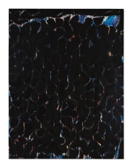 Black and Red by Sam Francis, Executed in 1955