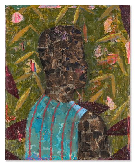 N. 30 by Derek Fordjour, Executed in 2018