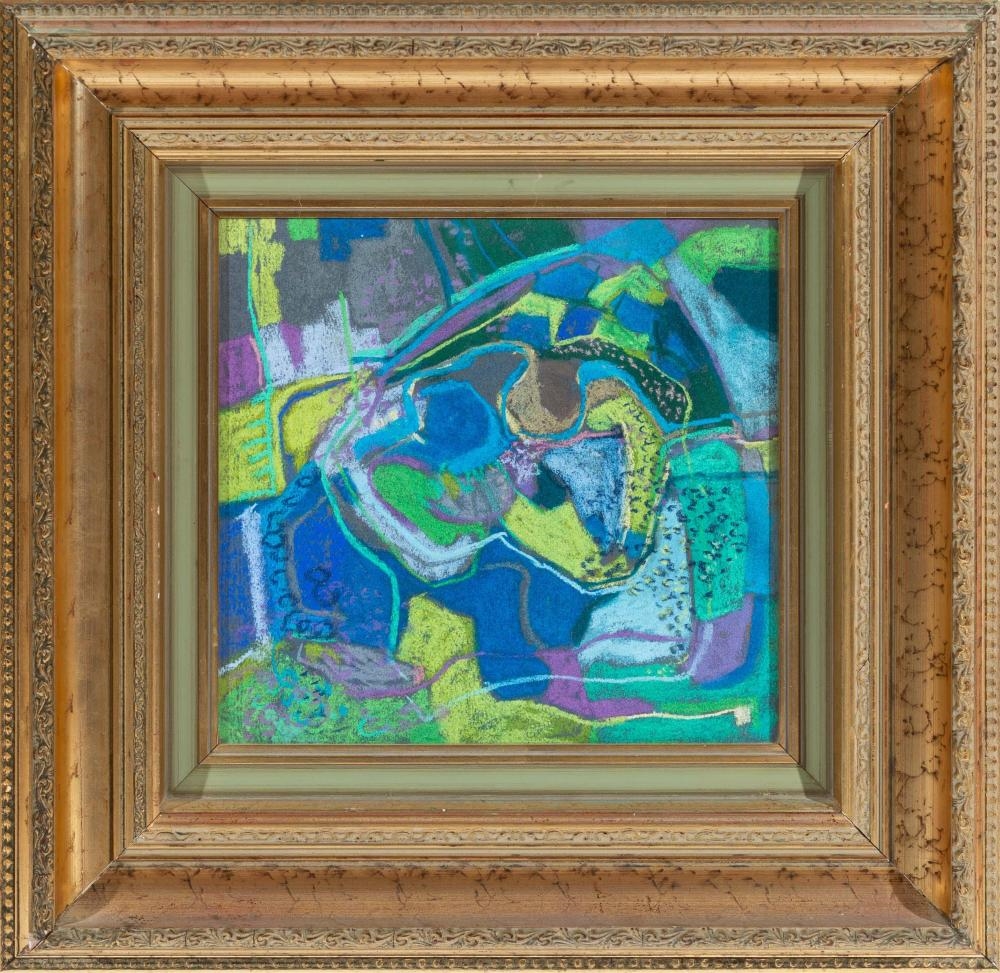 Artwork by Elaine Staples, SMALL THINGS - MODERNIST ABSTRACT, Made of PASTEL
, PASTEL