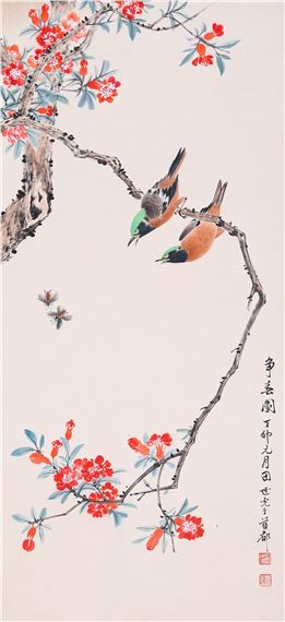 Tian Shiguang | FIGHTING FOR SPRING | MutualArt