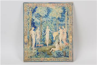 Lorentz Kleiser Gouache Painting, Design for Venus Tapestry - Lorentz Kleiser