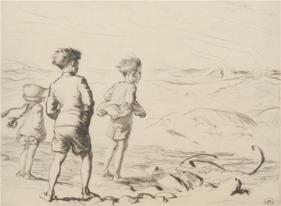 Rough Sea by James Henry Dowd