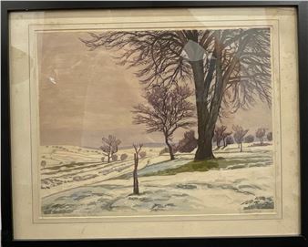 Pear Tree in Winter - Paul Leschhorn