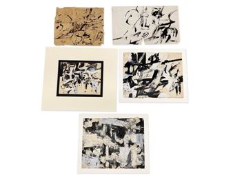 Five Ben Herr Mixed Media Works - Ben Herr