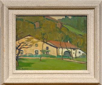 Madeleine DOILLON-TOULOUSE (1889-1967) Paysage - Madeleine Doillon-Toulouse