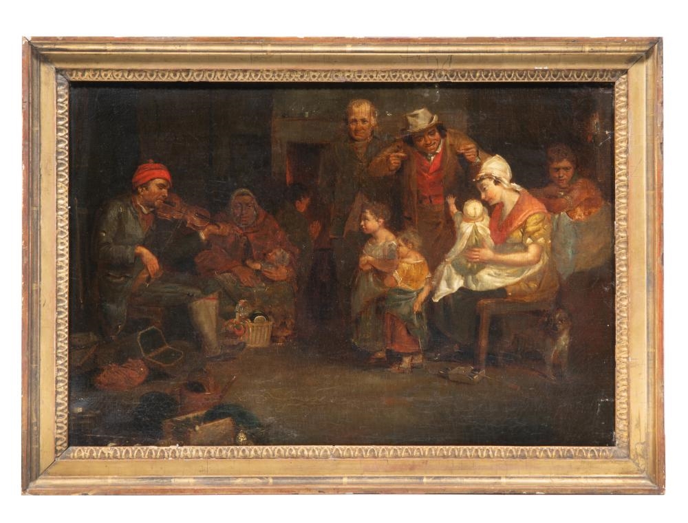 David Wilkie | The blind fiddler | MutualArt