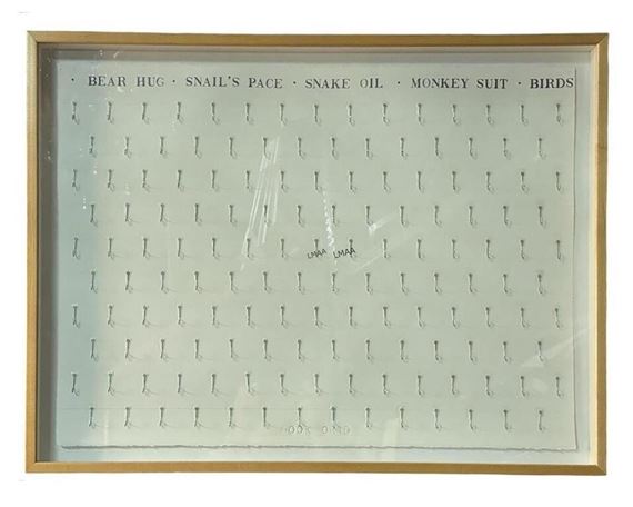 THE ART GUYS "HOOKED GRID STUDY by The Art Guys