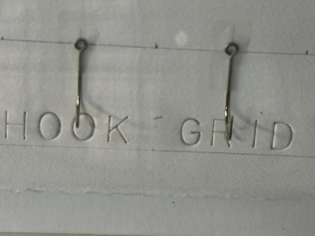 Artwork by The Art Guys, THE ART GUYS "HOOKED GRID STUDY