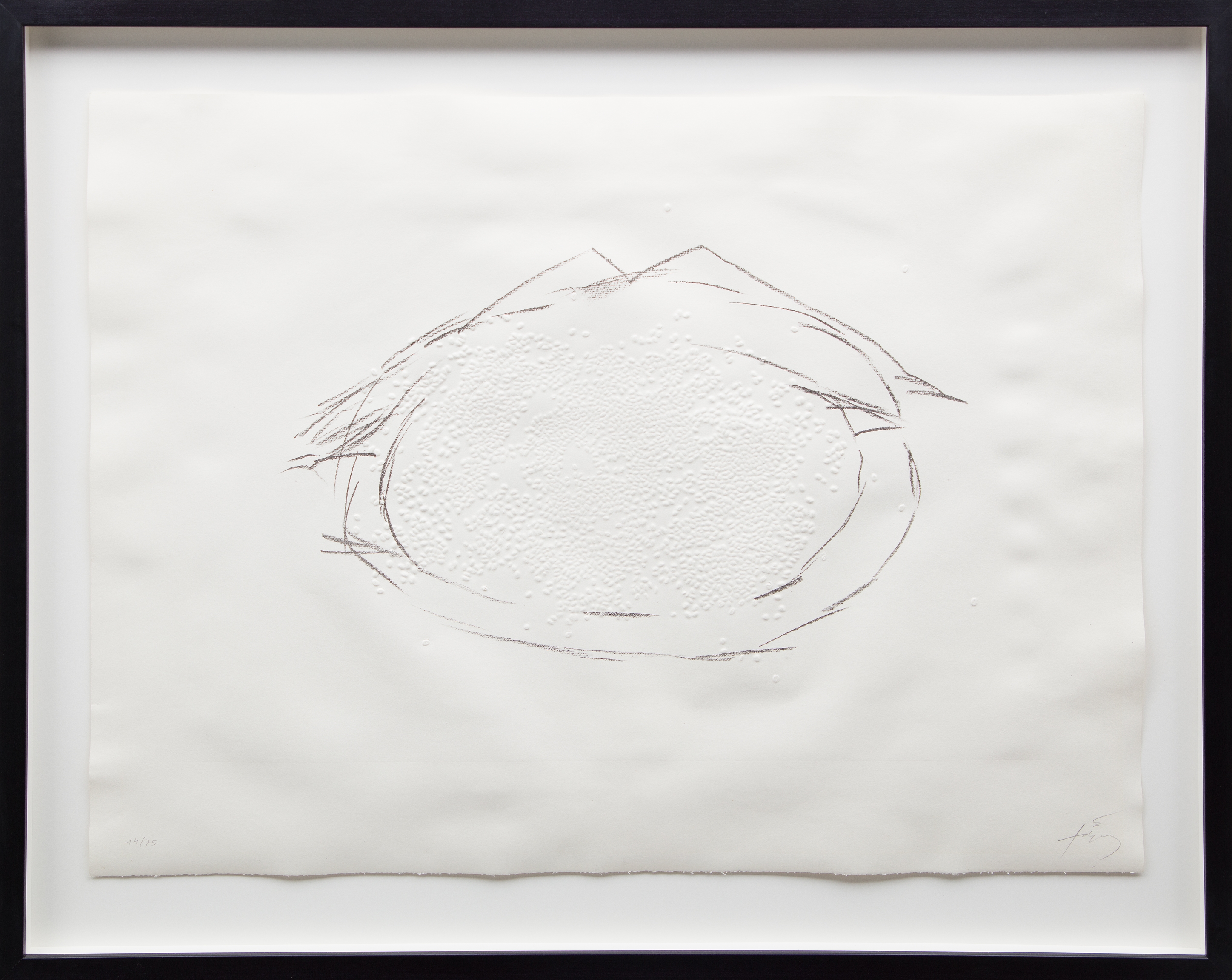 Artwork by Antoni Tàpies, Le riz, Made of Etching and relief on paper