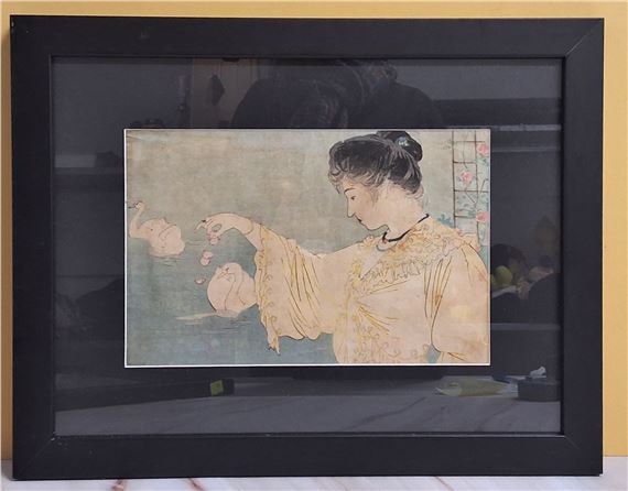 Kiyokata Kaburagi | Kiyotaka Kaburagi Onsen Woodblock | MutualArt