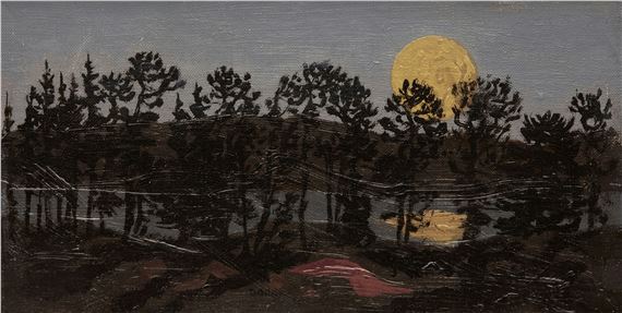 Autumn Moon by Bruno Bobak