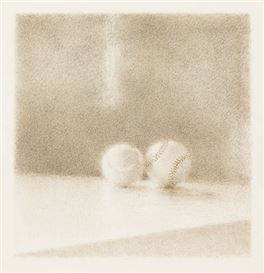 Paul Thiebaud Gallery Pens an Exhibition of Twelve Drawings Executed in the Red Sanguine Conté Y Fred Dalkey