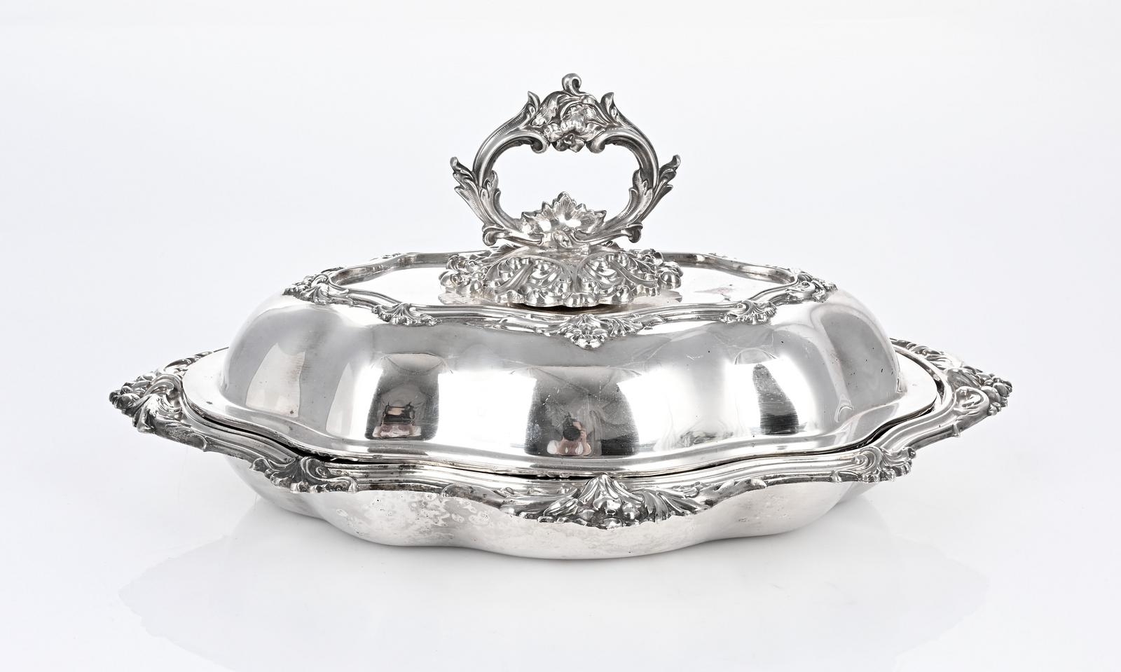 Sheffield | Georgian style Angora Sheffield reproduction heavy silver ...