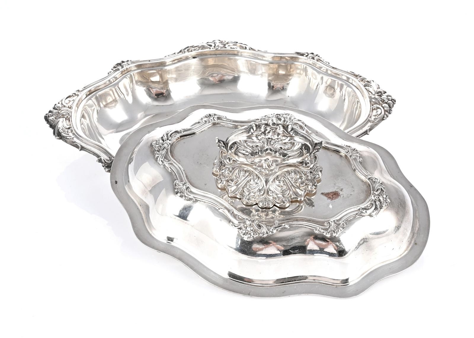 Sheffield | Georgian style Angora Sheffield reproduction heavy silver ...