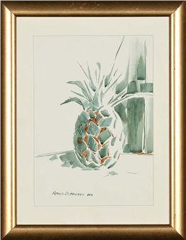 Renier Oosthuizen (South Africa, 20th C.), Pineapple - Renier Oosthuizen